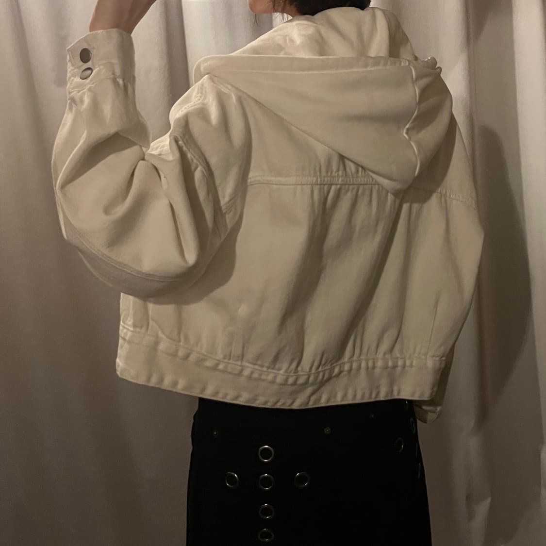 리바이스 데님 크롭 후드 자켓 상품이미지3