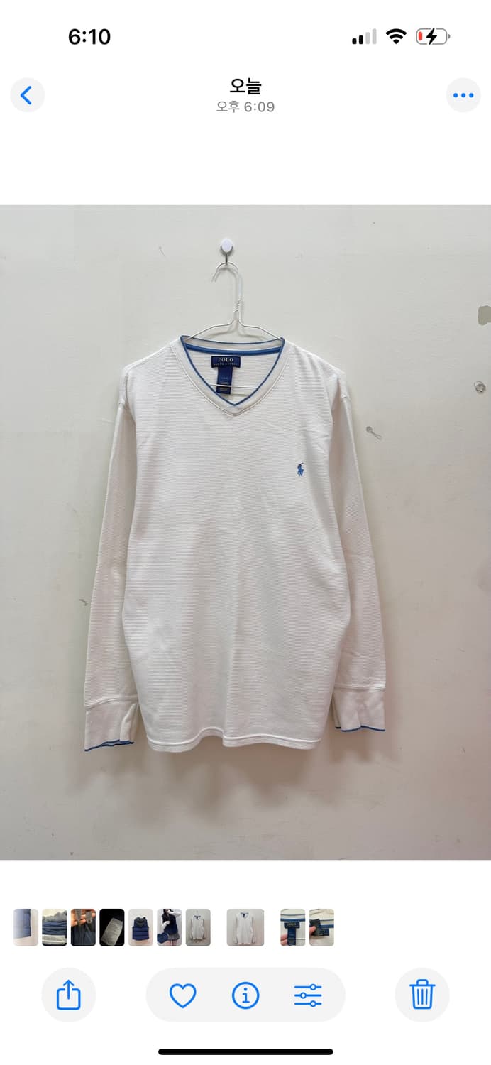 폴로랄프로렌 와플니트 상품이미지4