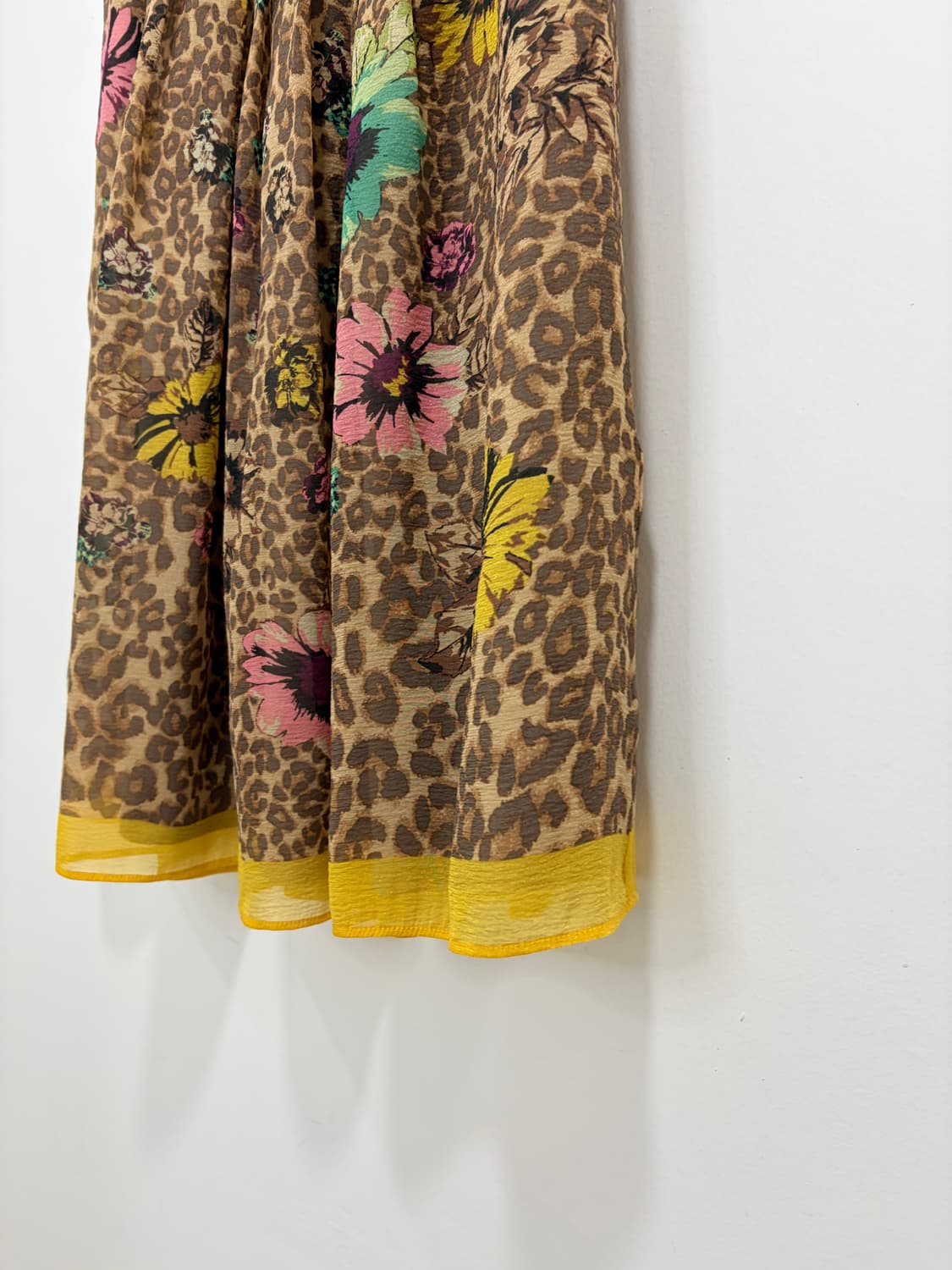 레오파드 히피 일본빈티지 스커트 치마 상품이미지2