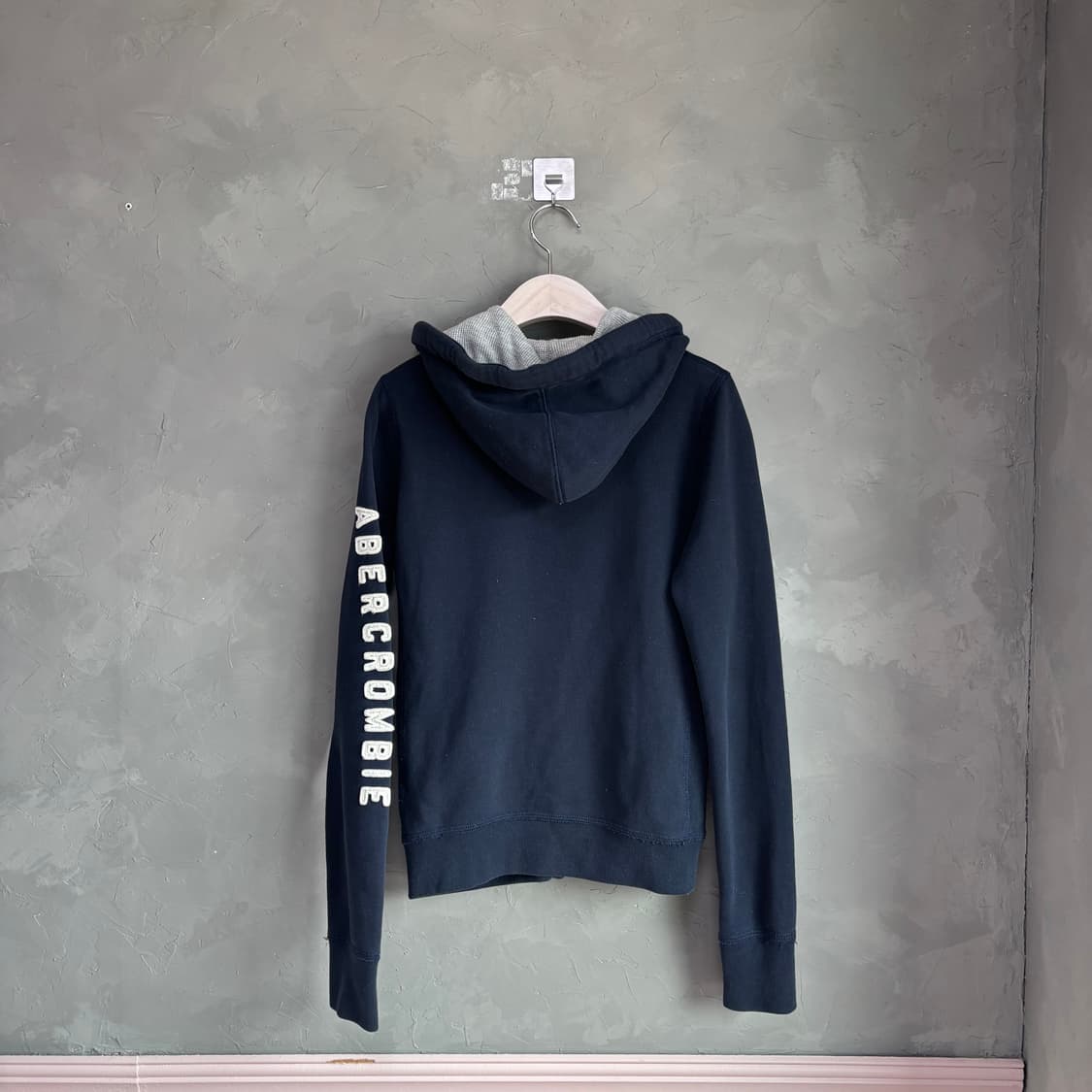아베크롬비 후드집업 네이비 상품이미지4