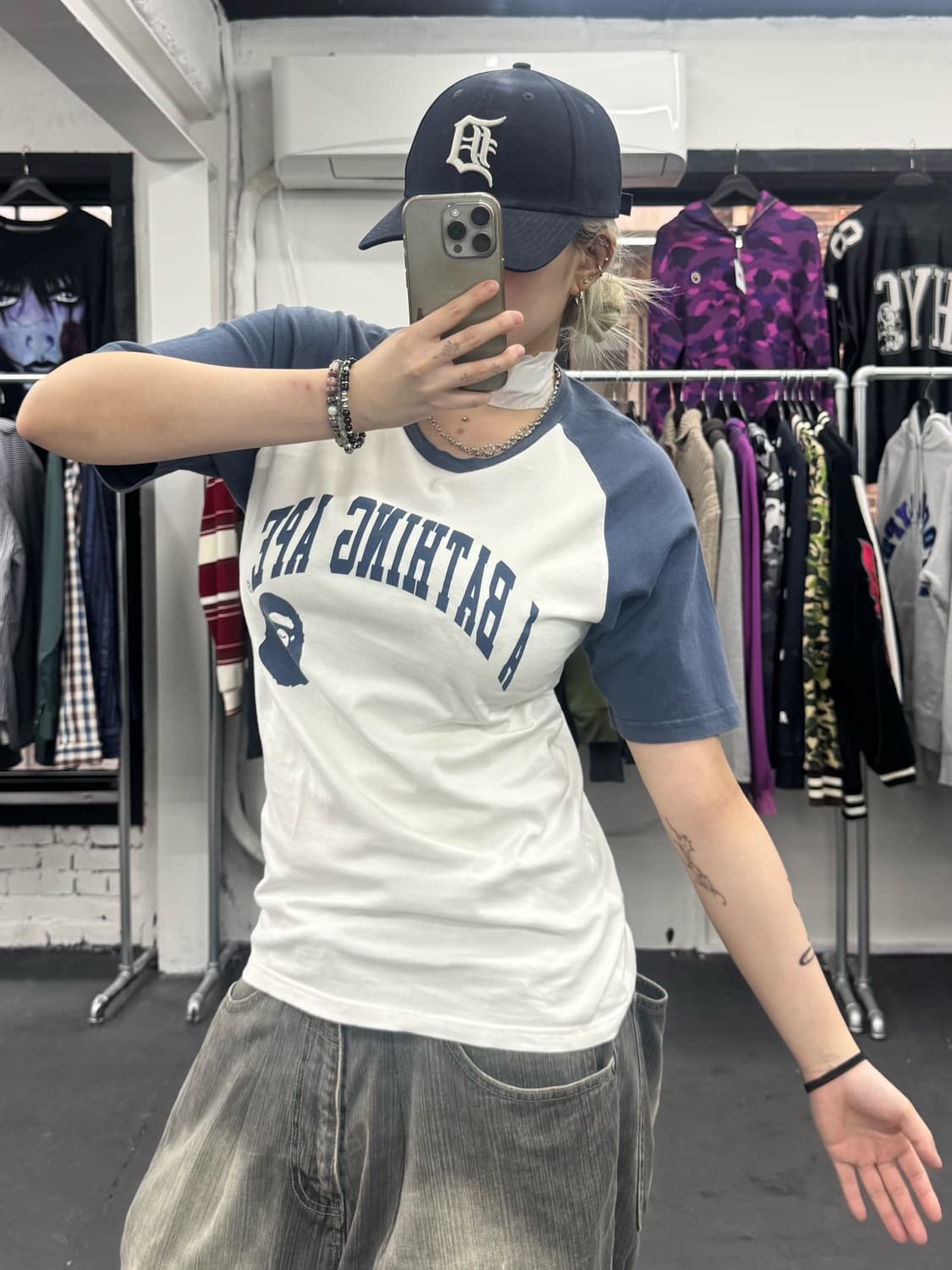 베이프 나그랑 티셔츠 상품이미지2