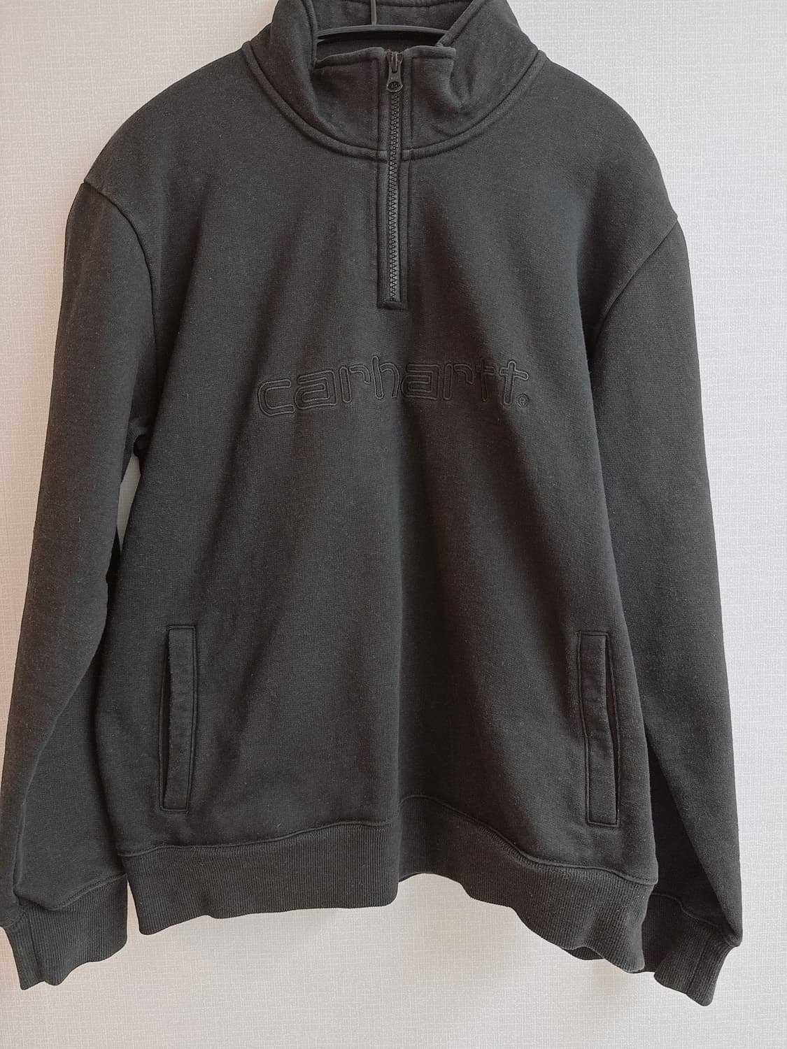 칼하트윕 하프집업 맨투맨 상품이미지1