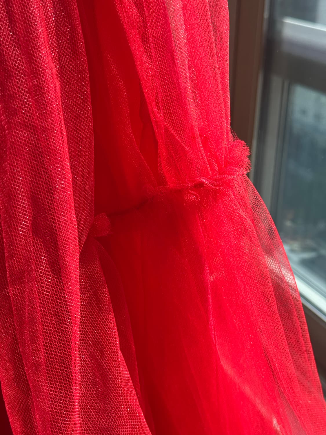 Comme des garcons*2 tulle skirt red 상품이미지3
