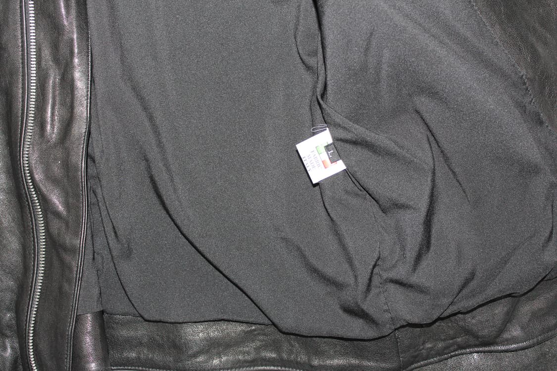2000s JAPAN 램스킨 싱글 레더 자켓 상품이미지8