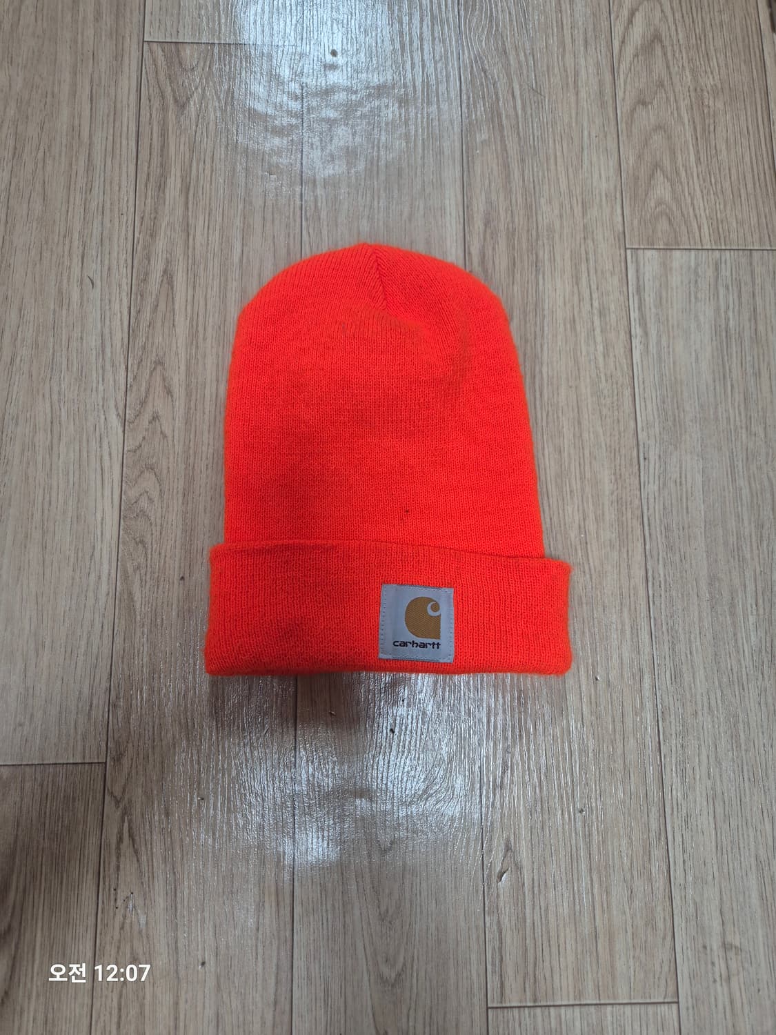 칼하트 주황롱 비니 상품이미지1