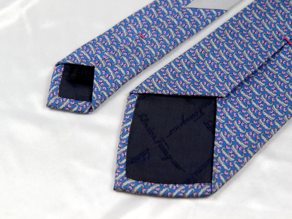 페라가모 8.4cm A등급 신형 남자 명품 넥타이 상품이미지4