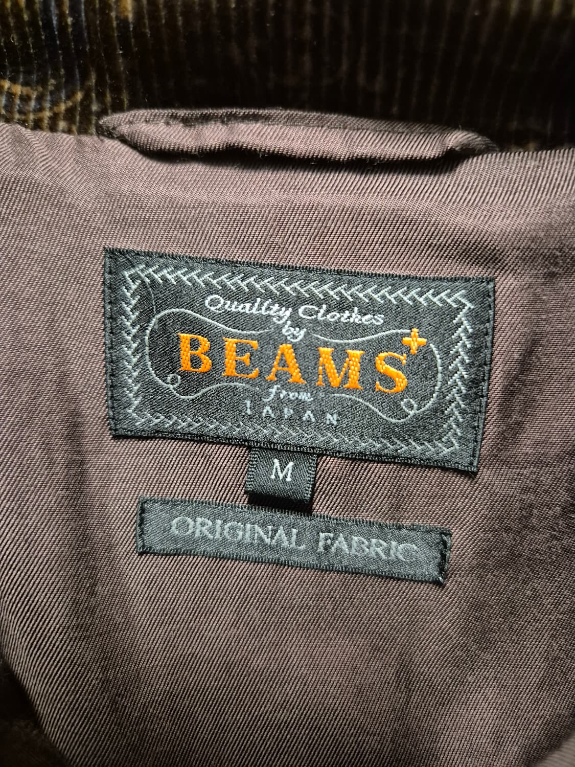 빔즈플러스 코듀로이 해링턴 자켓 M 상품이미지4