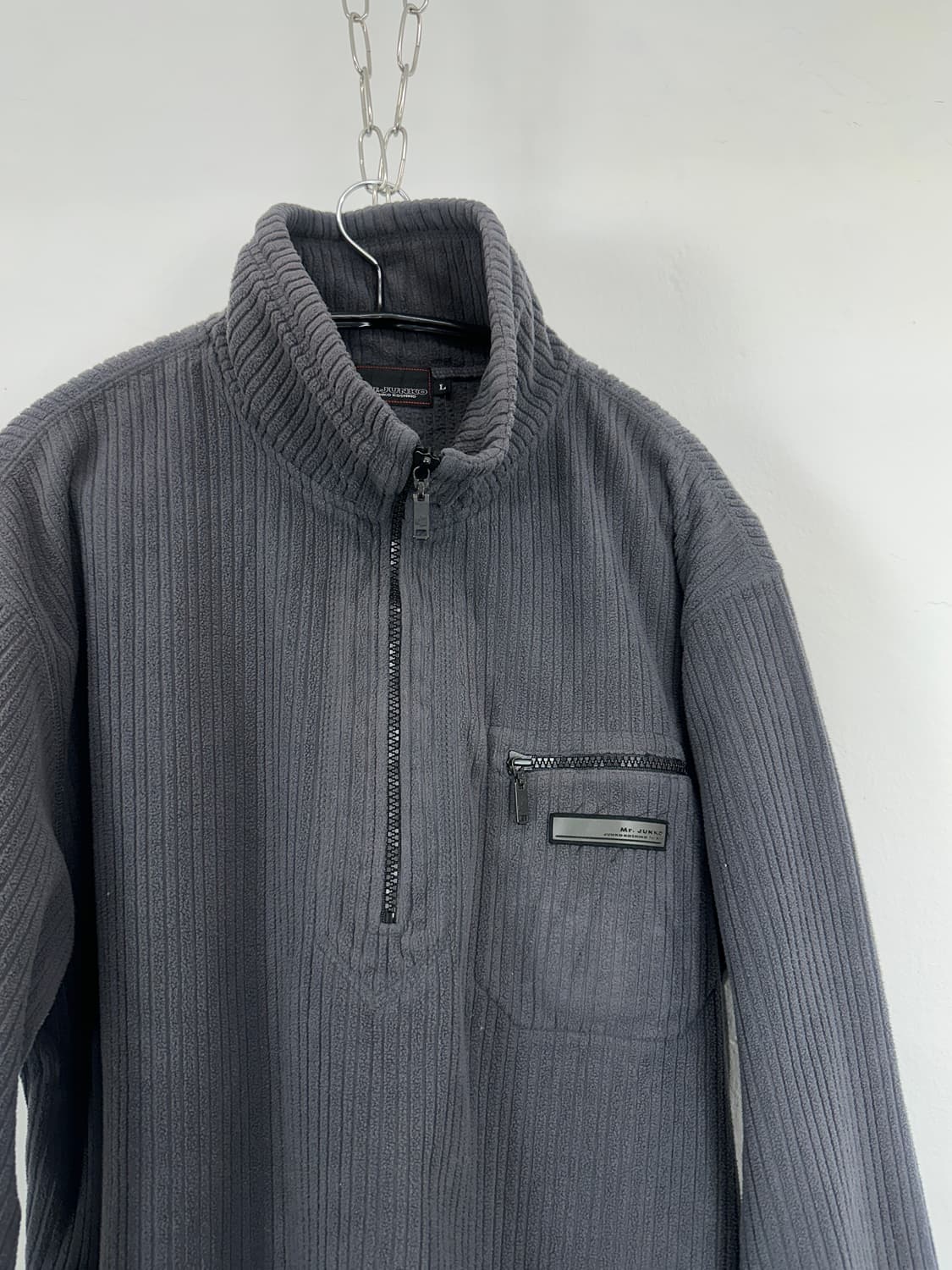 Mr. Junko high neck half zip top 상품이미지2