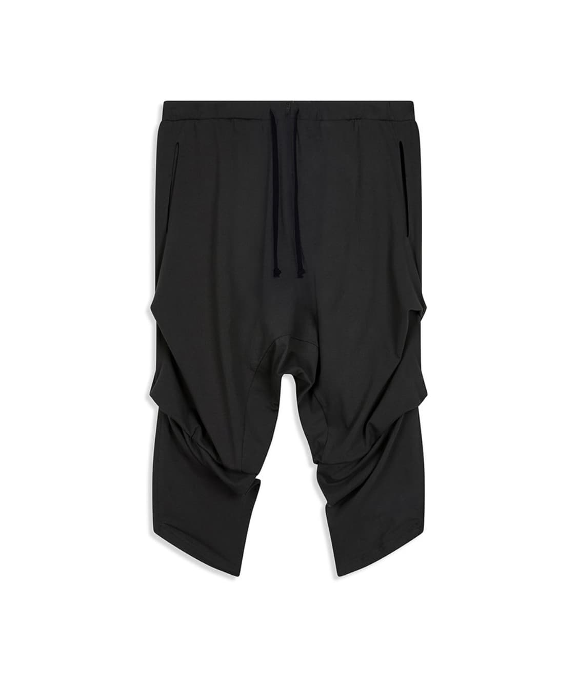 OPENYY GATHERED SAROUEL SHORTS, CHARCOAL 상품이미지1