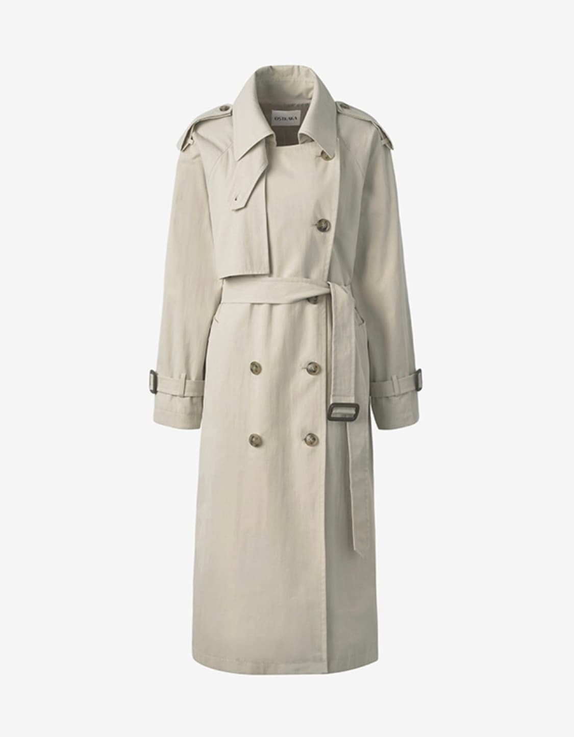 오스트카카 하이넥 트렌치코트 - ostkaka 상품이미지9