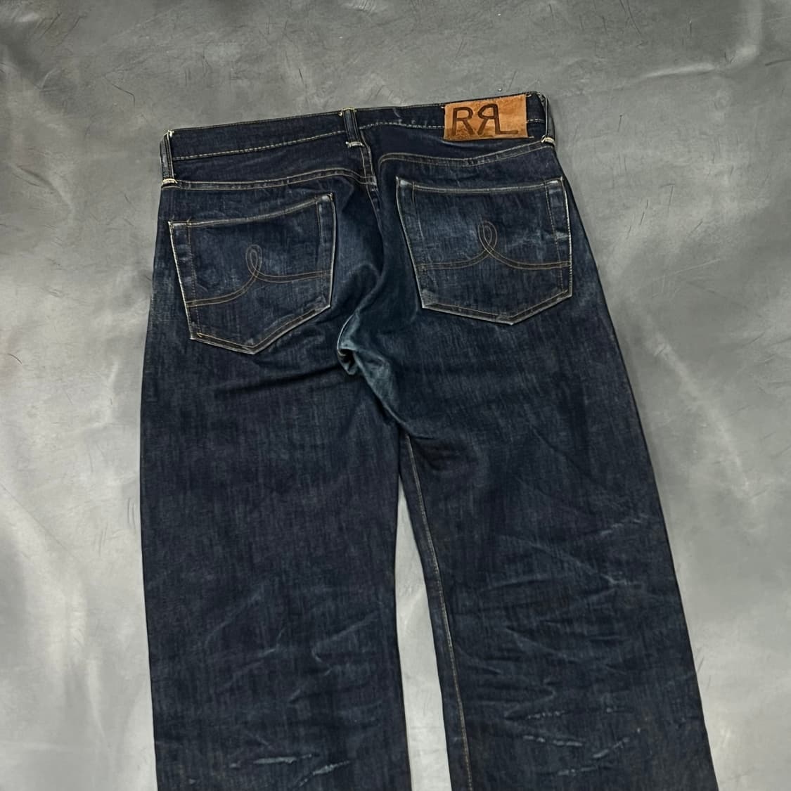  더블알엘 셀비지 데님 팬츠 y15414 상품이미지5
