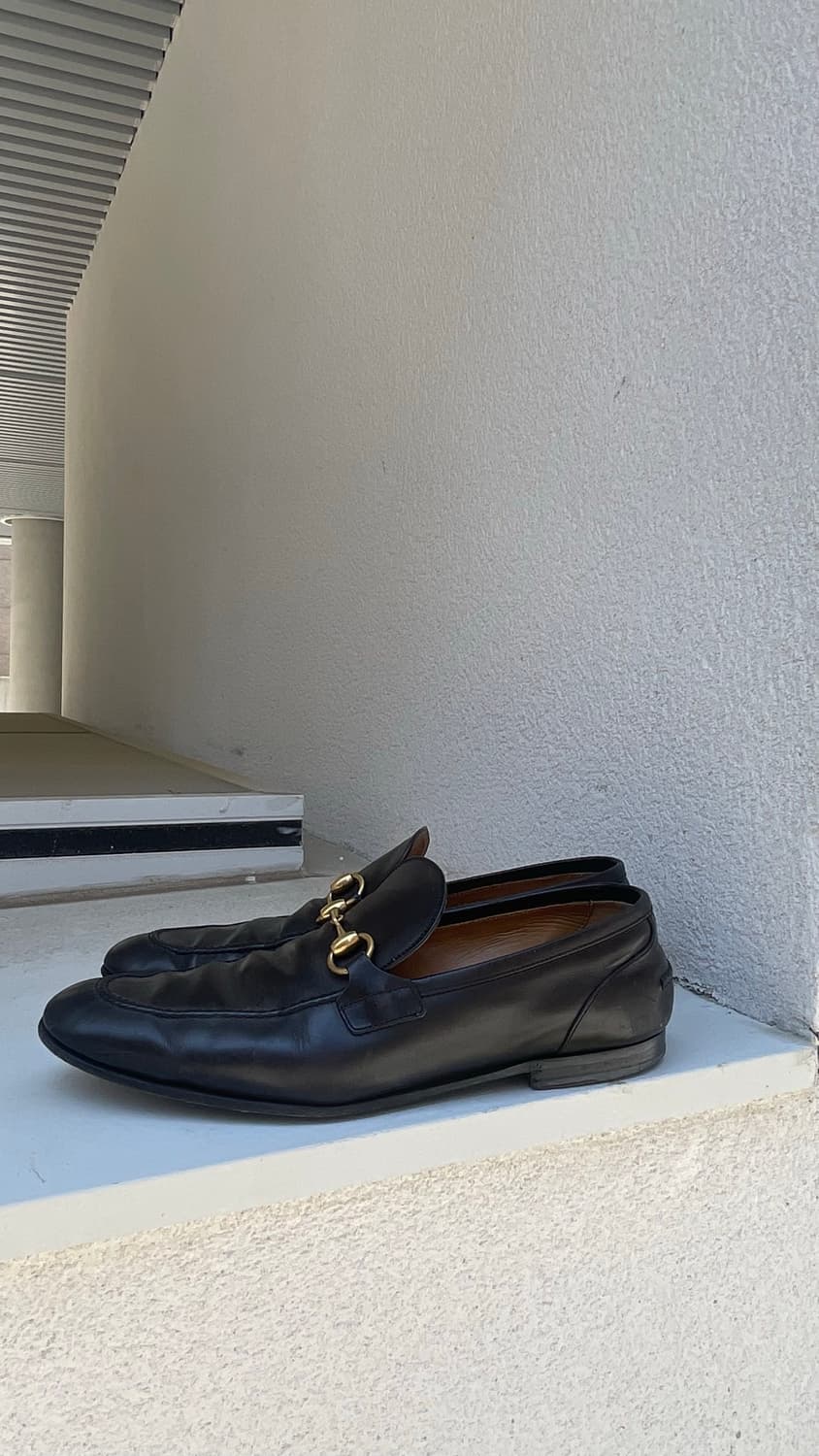 : [GUCCI] Jordan Leather Horsebit Loafer 상품이미지5