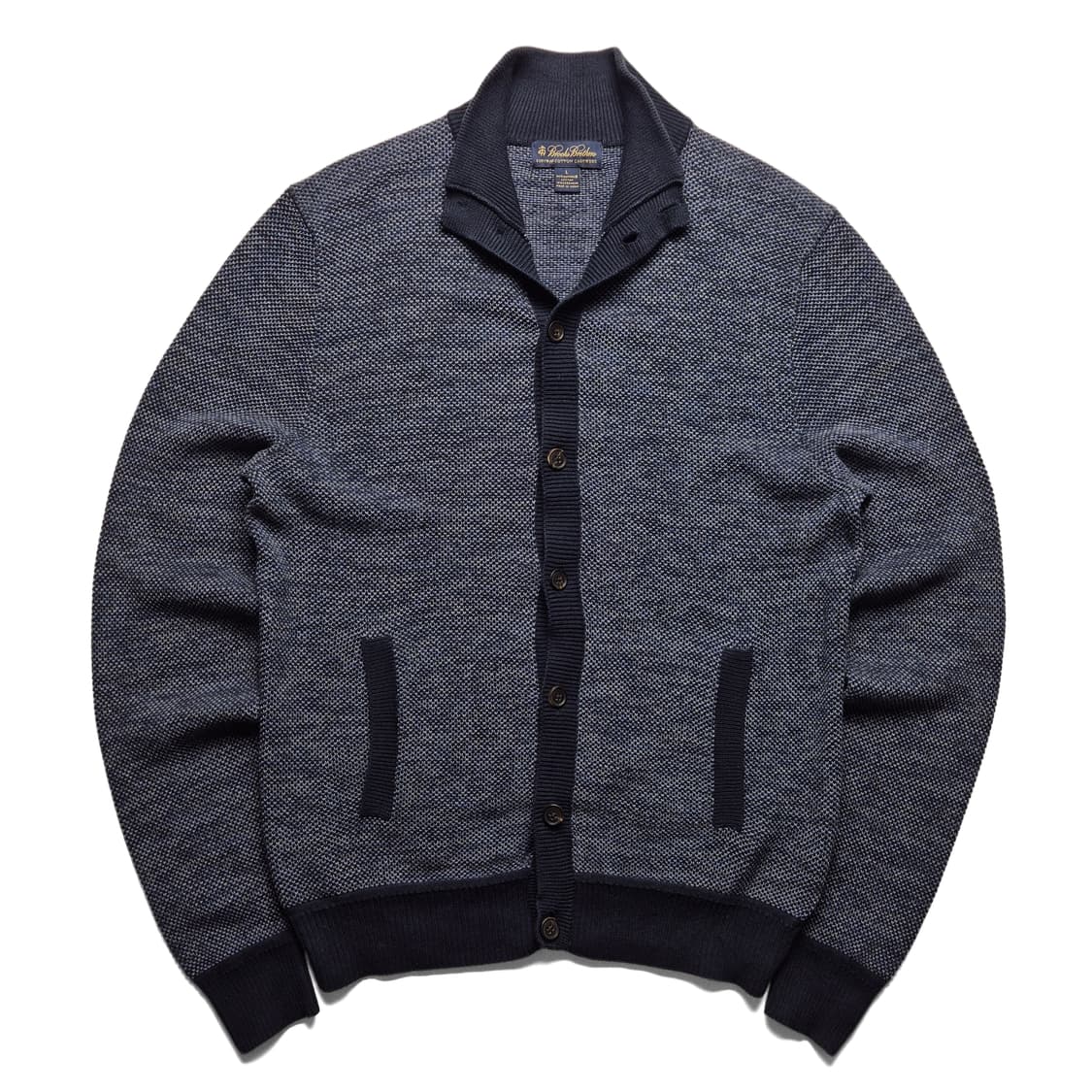 [M] 브룩스브라더스 코튼 캐시미어 버튼 가디건 상품이미지2