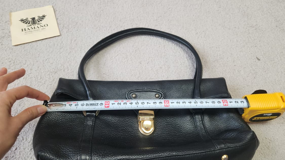 하마노 HAMANO 소프트 가죽 플로럴 백 상품이미지8