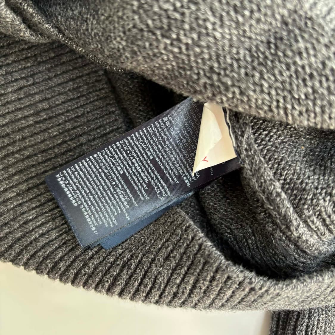 타미힐피거 그레이 걸즈 니트 집업 희귀져지 상품이미지5