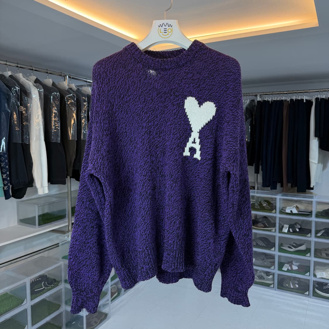 [리오브전포점] 아미 인타르시아 울 니트 상품이미지1