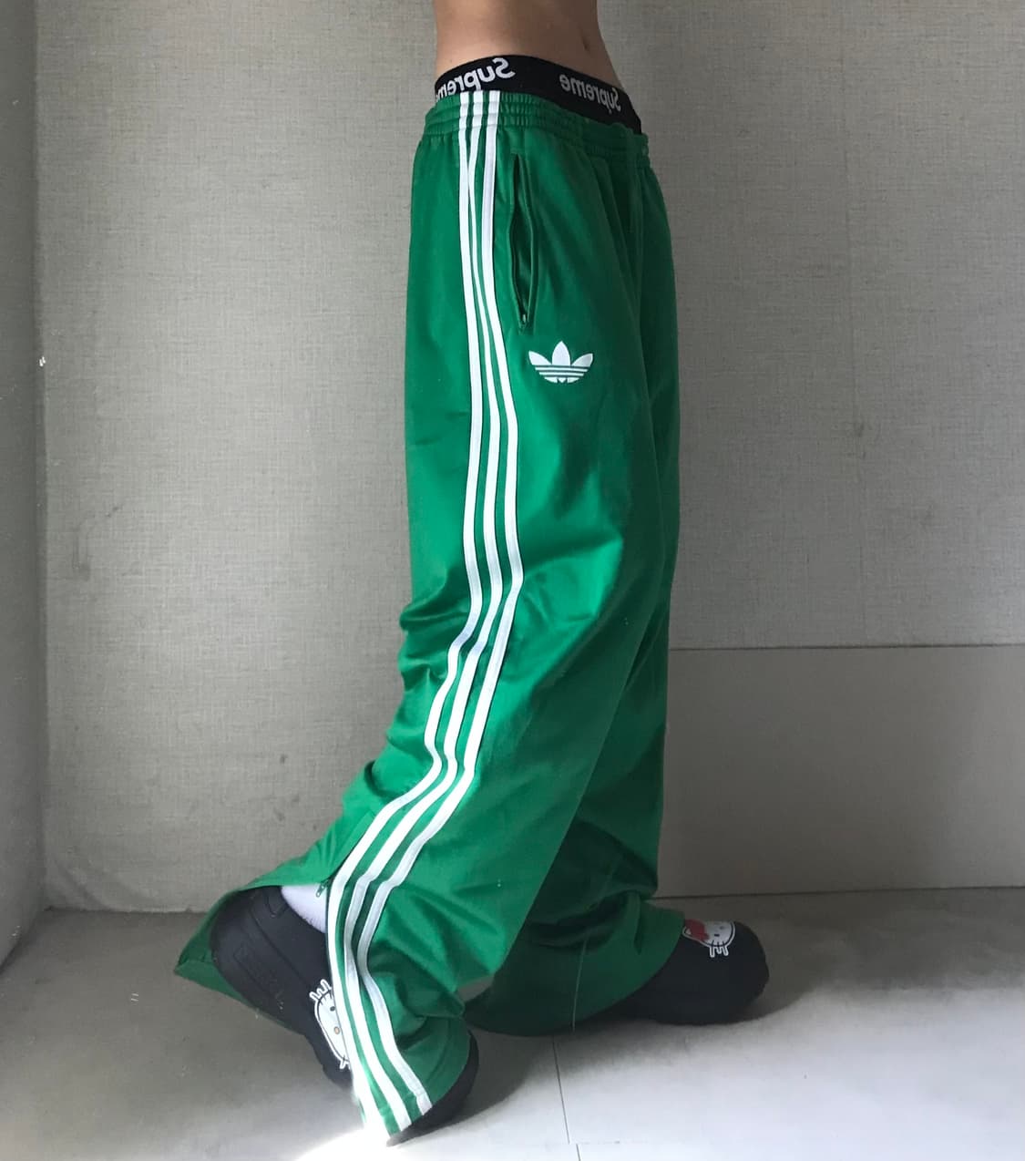 아디다스 그린 파이어버드 트레이닝 팬츠 상품이미지3