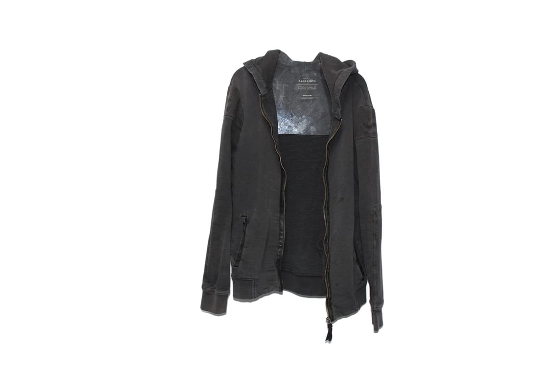 올세인츠 피그먼트 워시드다잉 후드집업 상품이미지1