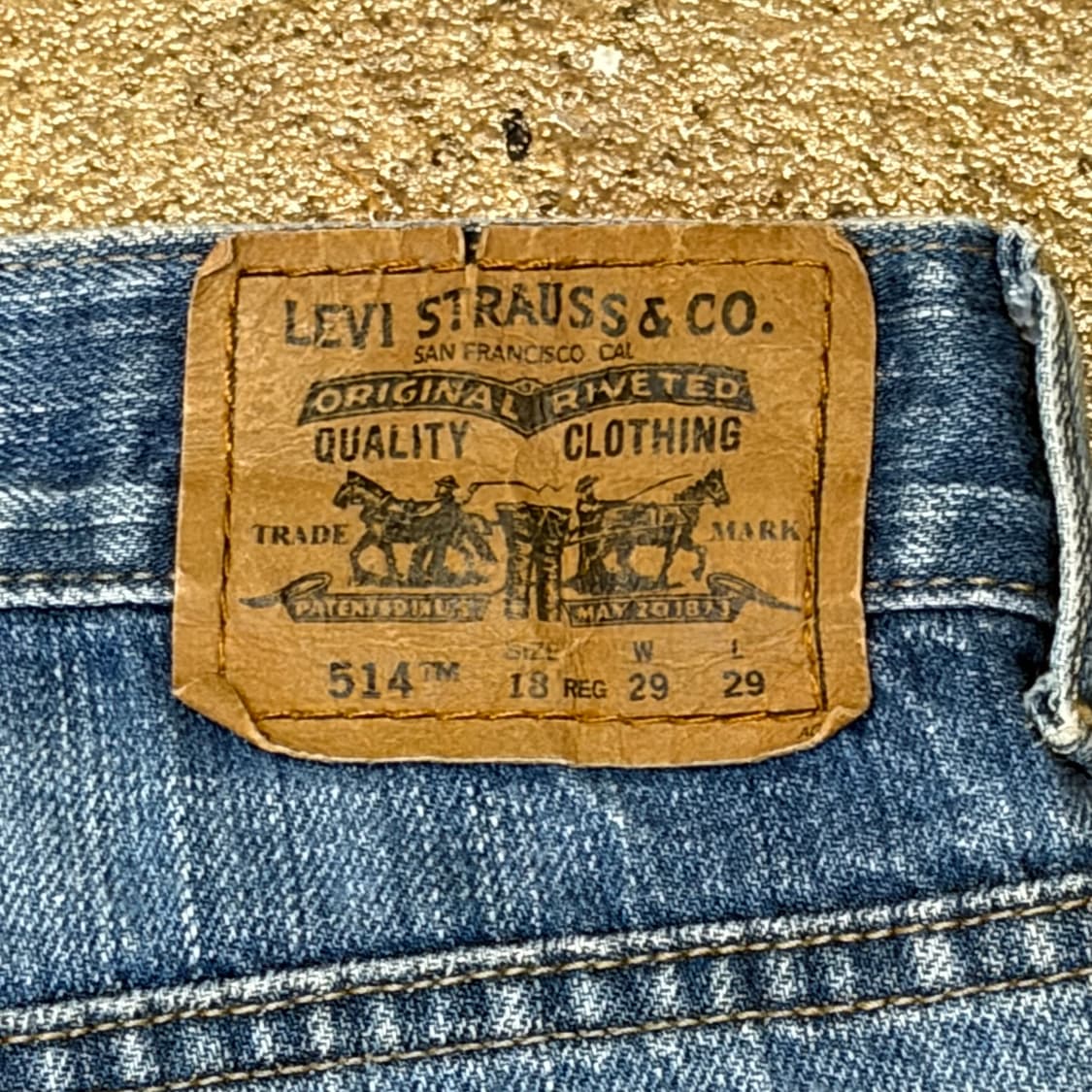 00s 미국 빈티지 리바이스 514  청바지 상품이미지10