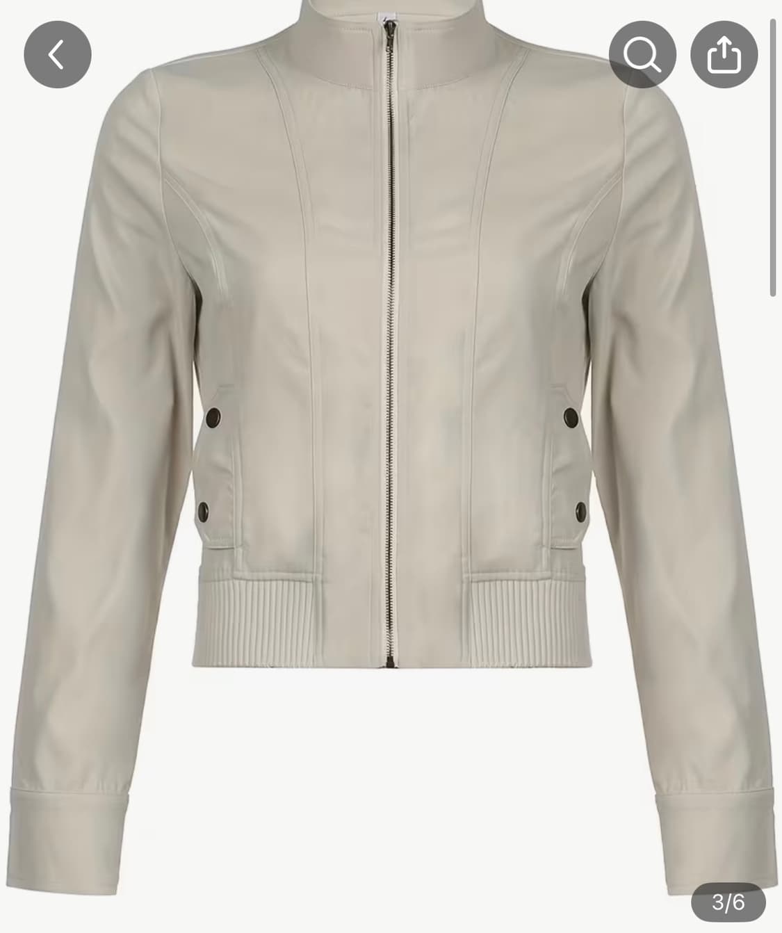 빈티지 자켓 화이트 상품이미지1