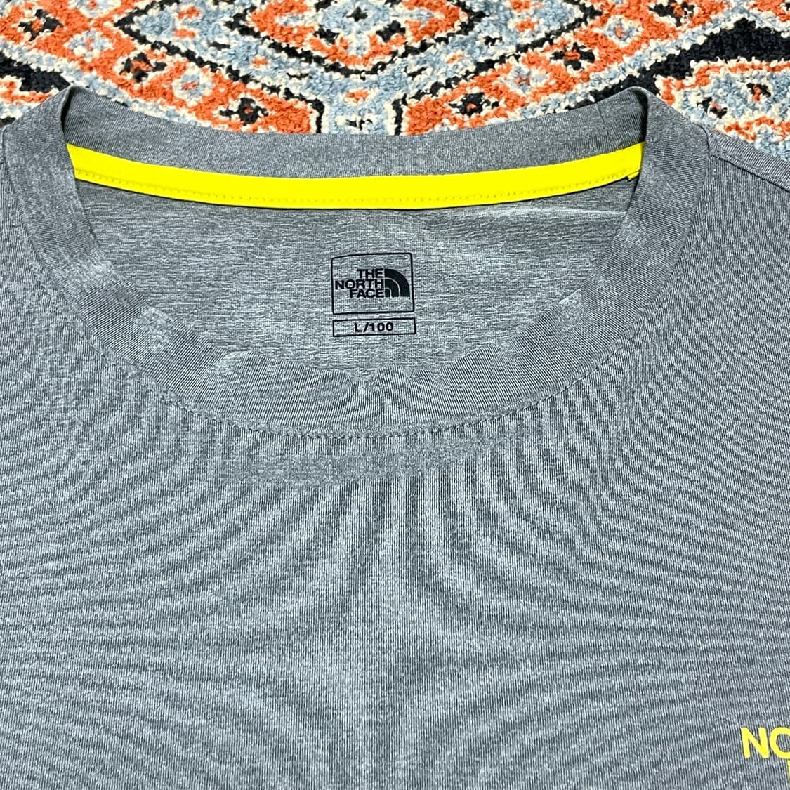 노스페이스 그레이 기능성 반팔티셔츠 남성L 상품이미지4