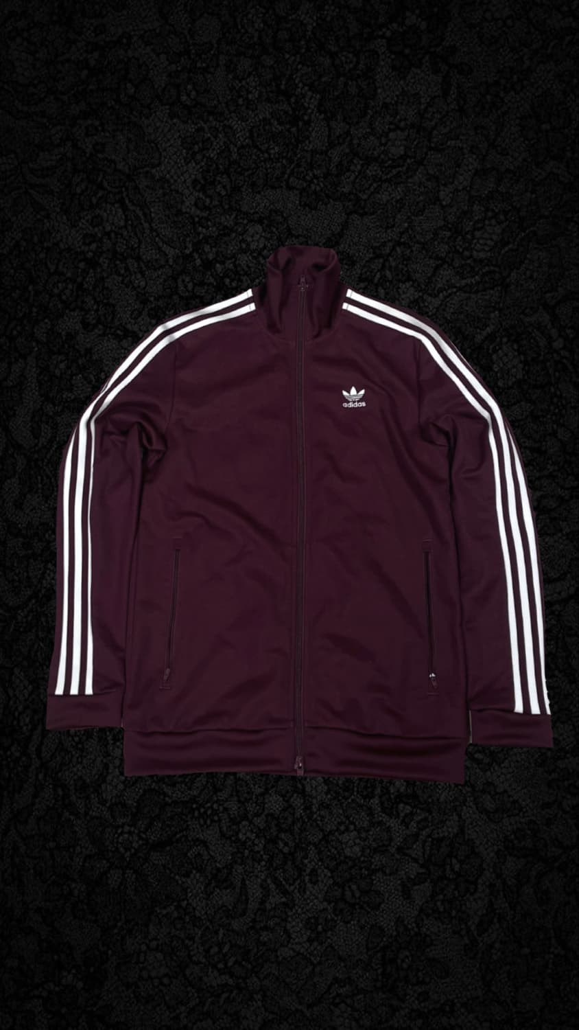 아디다스 베켄바우어 버건디 트랙탑 투웨이 져지 상품이미지1
