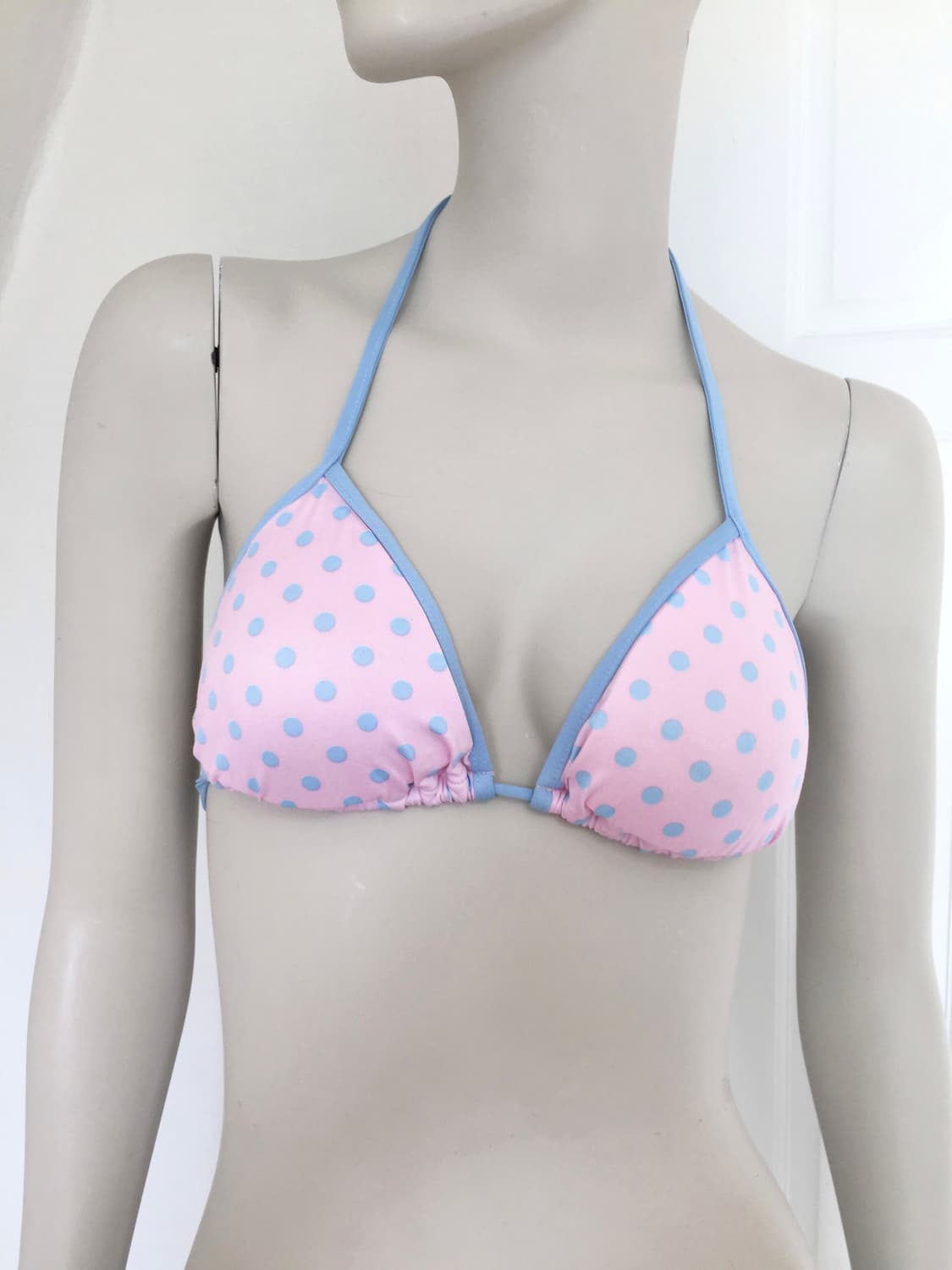 Baby Pink Polka Dot Swim Set bikini 상품이미지5