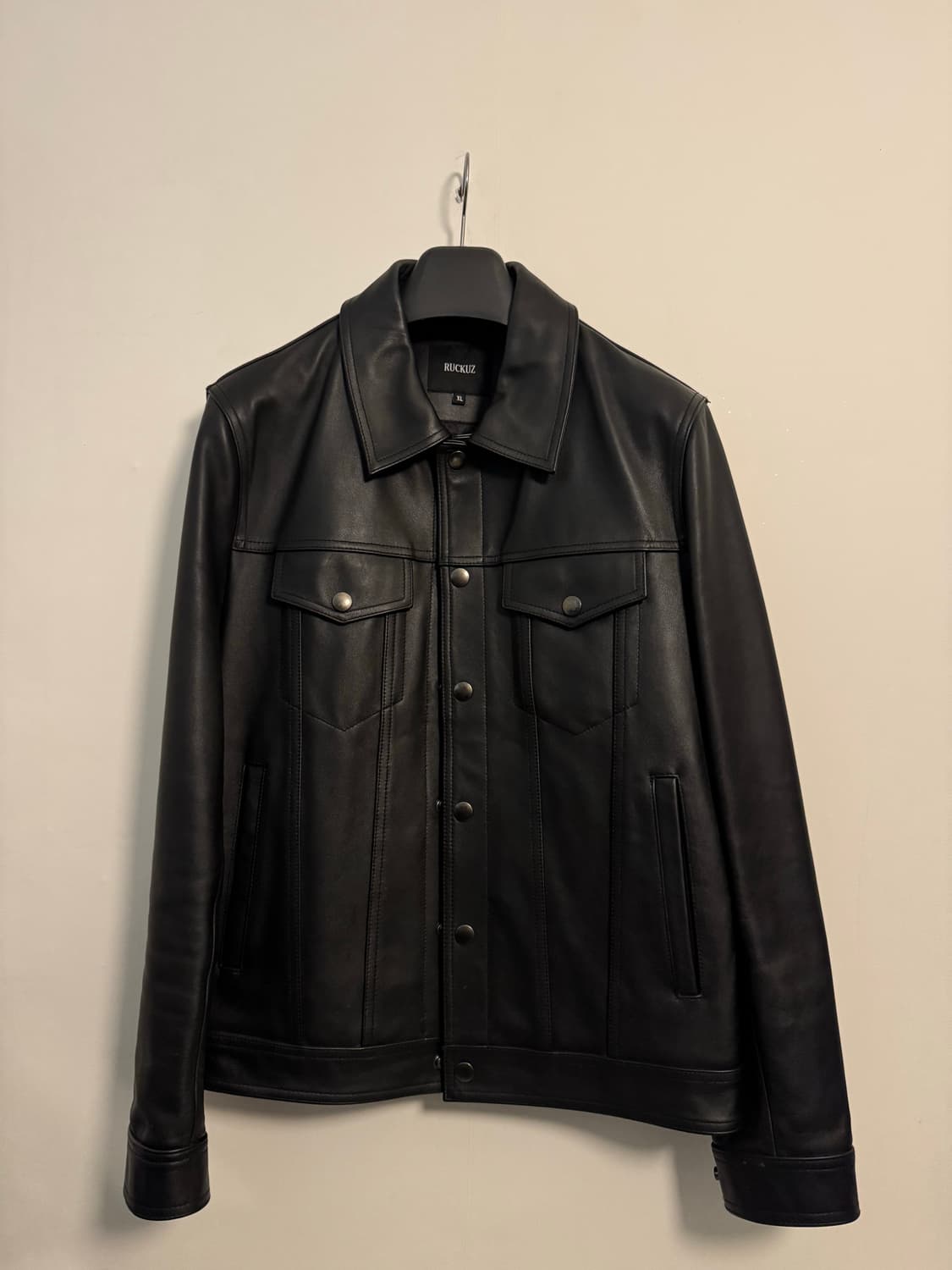 러커즈 레미 트러커 소가죽 자켓/블랙(XL) 상품이미지1