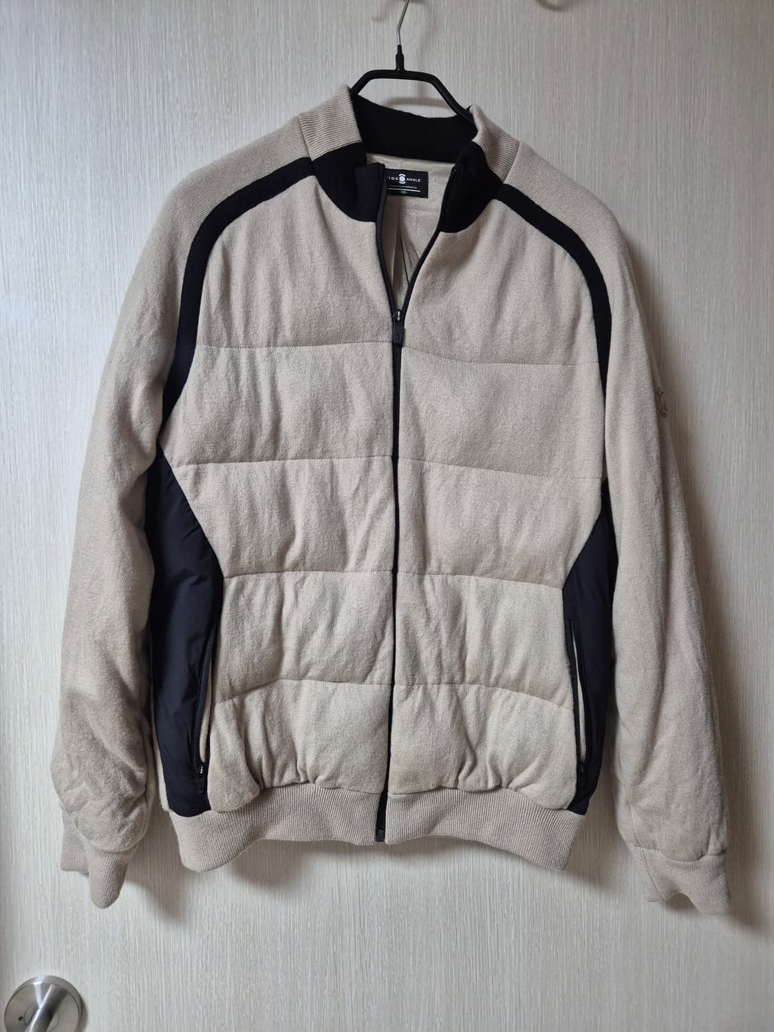 (21년) 와이드앵글 풀집업 방풍 니트 패딩 집업 방풍점퍼 100 상품이미지1