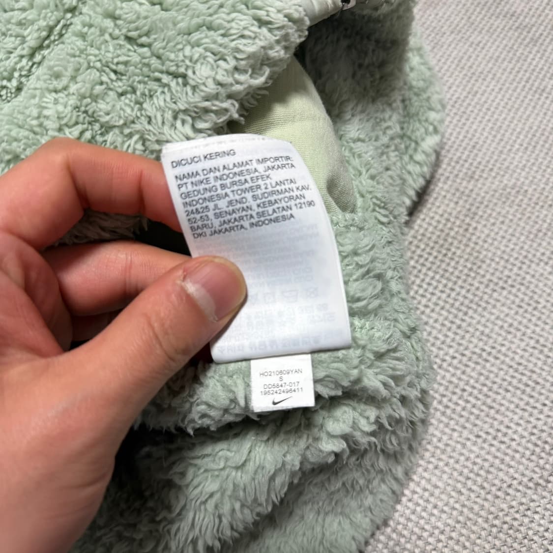 나이키 플리스 집업 자켓 상품이미지5