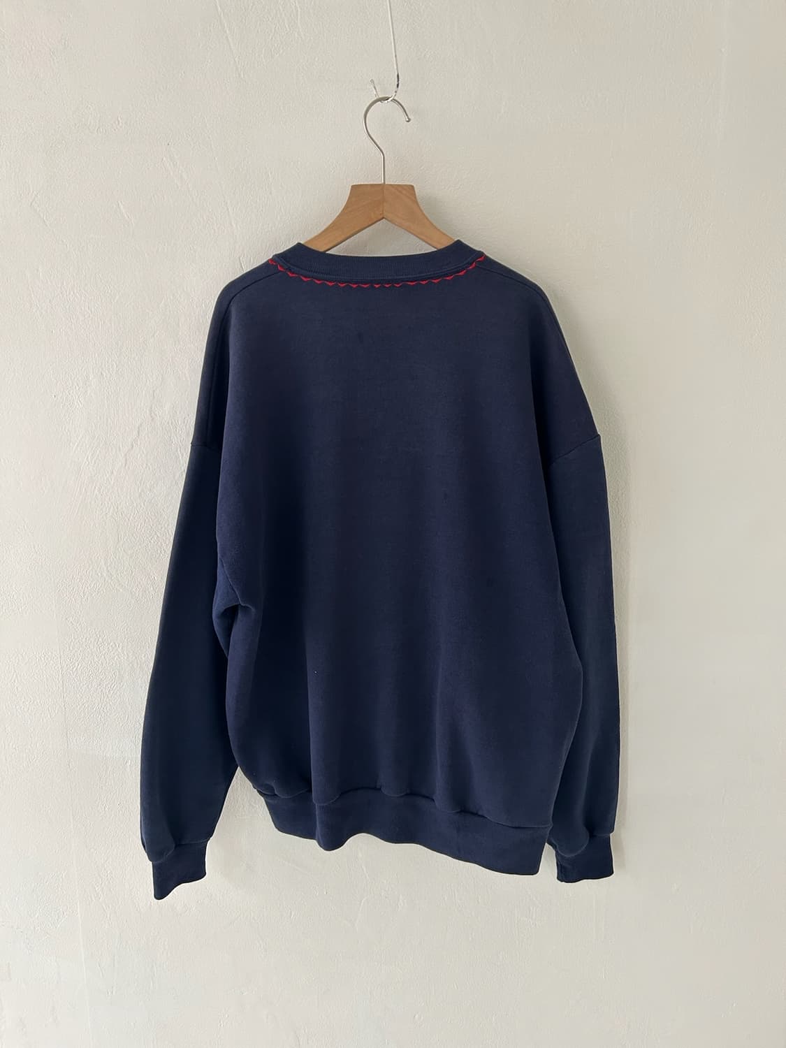 80-90's vtg Jerzees by Russell Navy  상품이미지10
