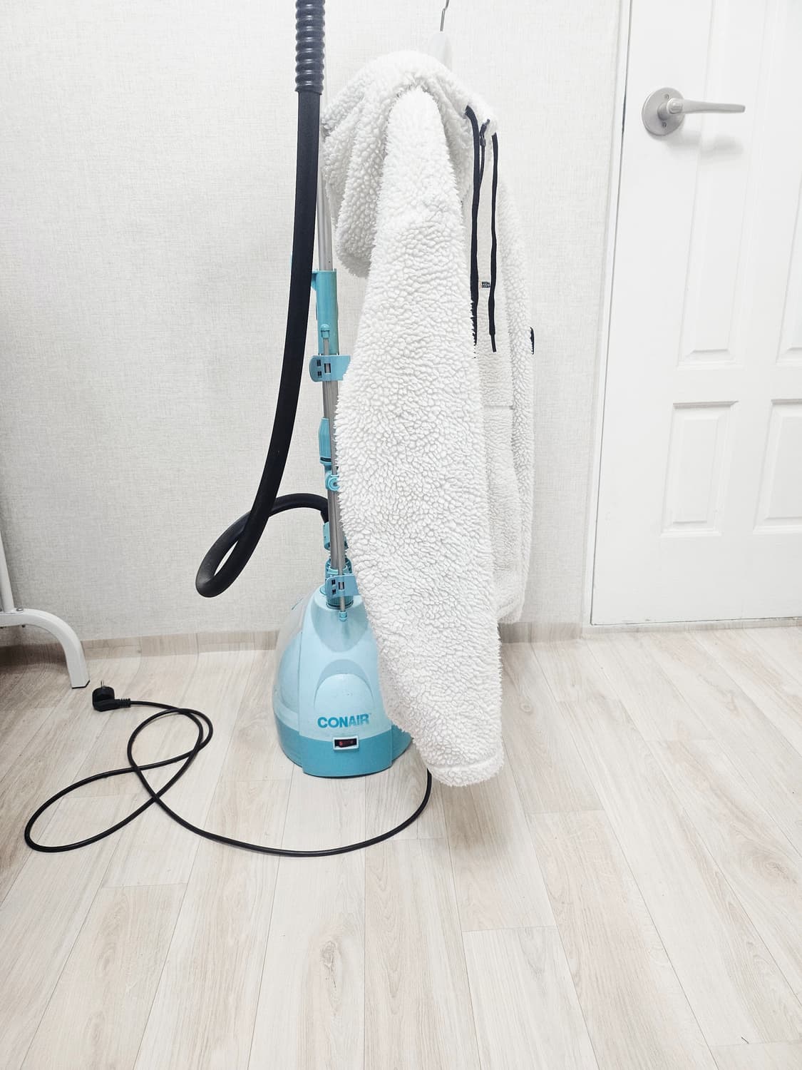 (100)L ☆초대장급☆ 내셔널지오그래픽 [화이트] 쉐르파 후리스점퍼 상품이미지5