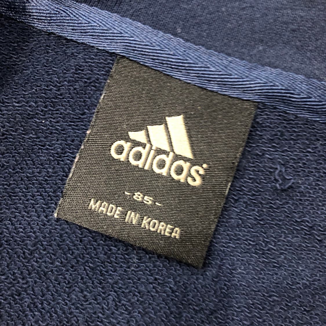 아디다스 네이비 삼선 후드집업 상품이미지5