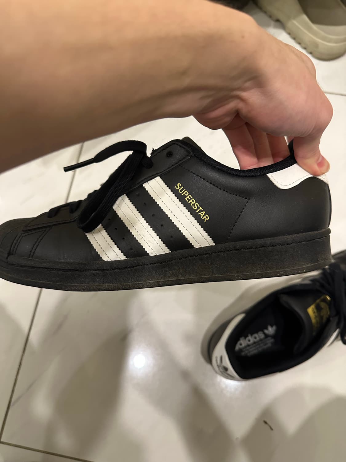 아디다스 슈퍼스타 블랙 270 상품이미지6