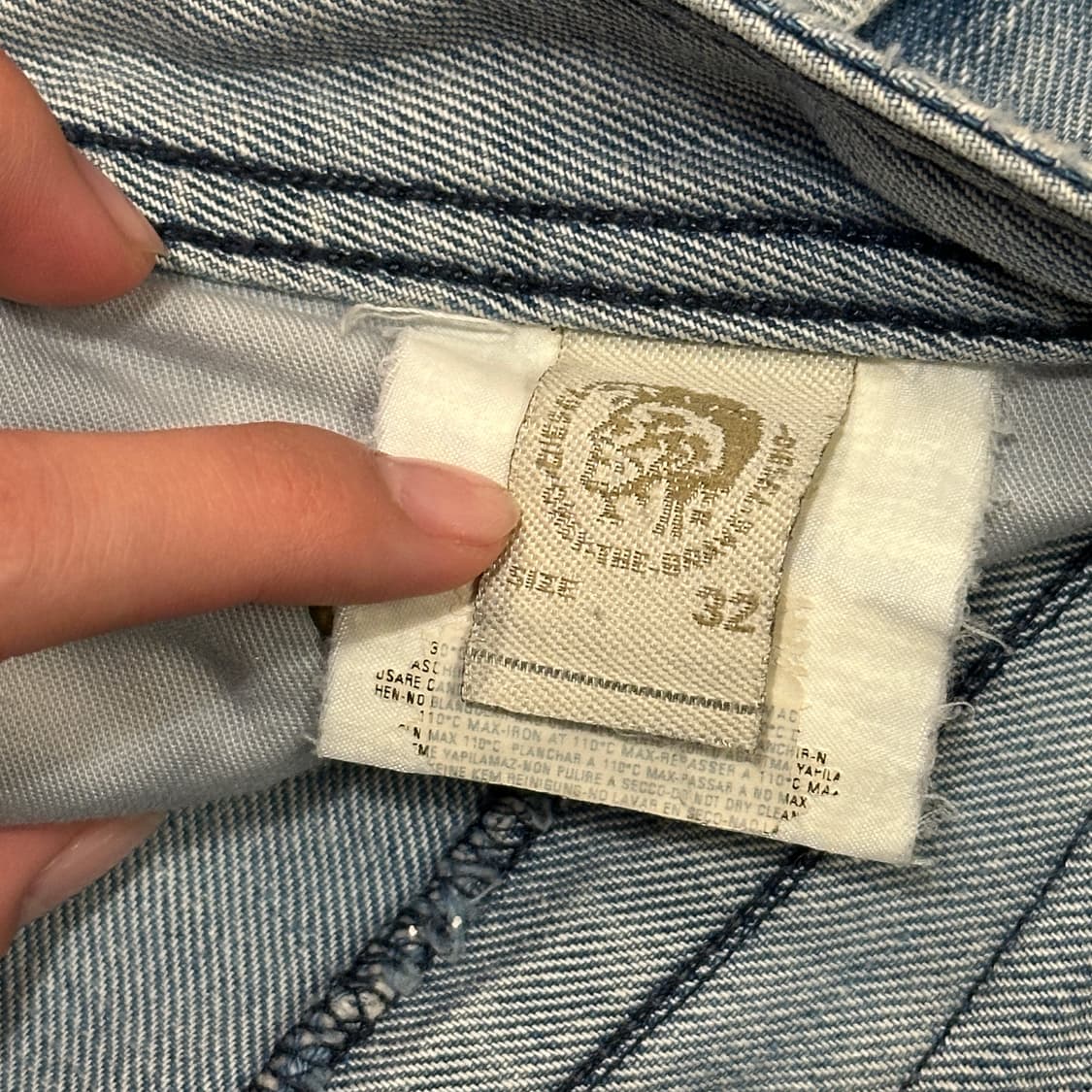 DIESEL 디젤 스터드 데님팬츠 (32) 펑크 상품이미지9