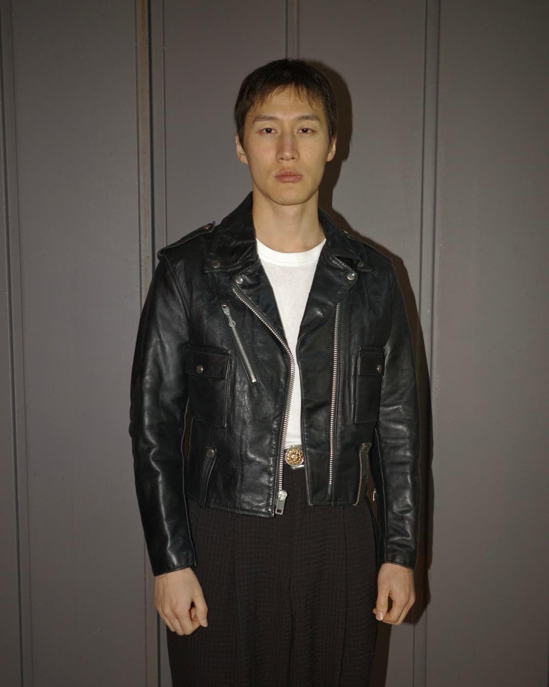 70‘s 할리데이비슨 Cycle Queen 레더 모터사이클 자켓 상품이미지8