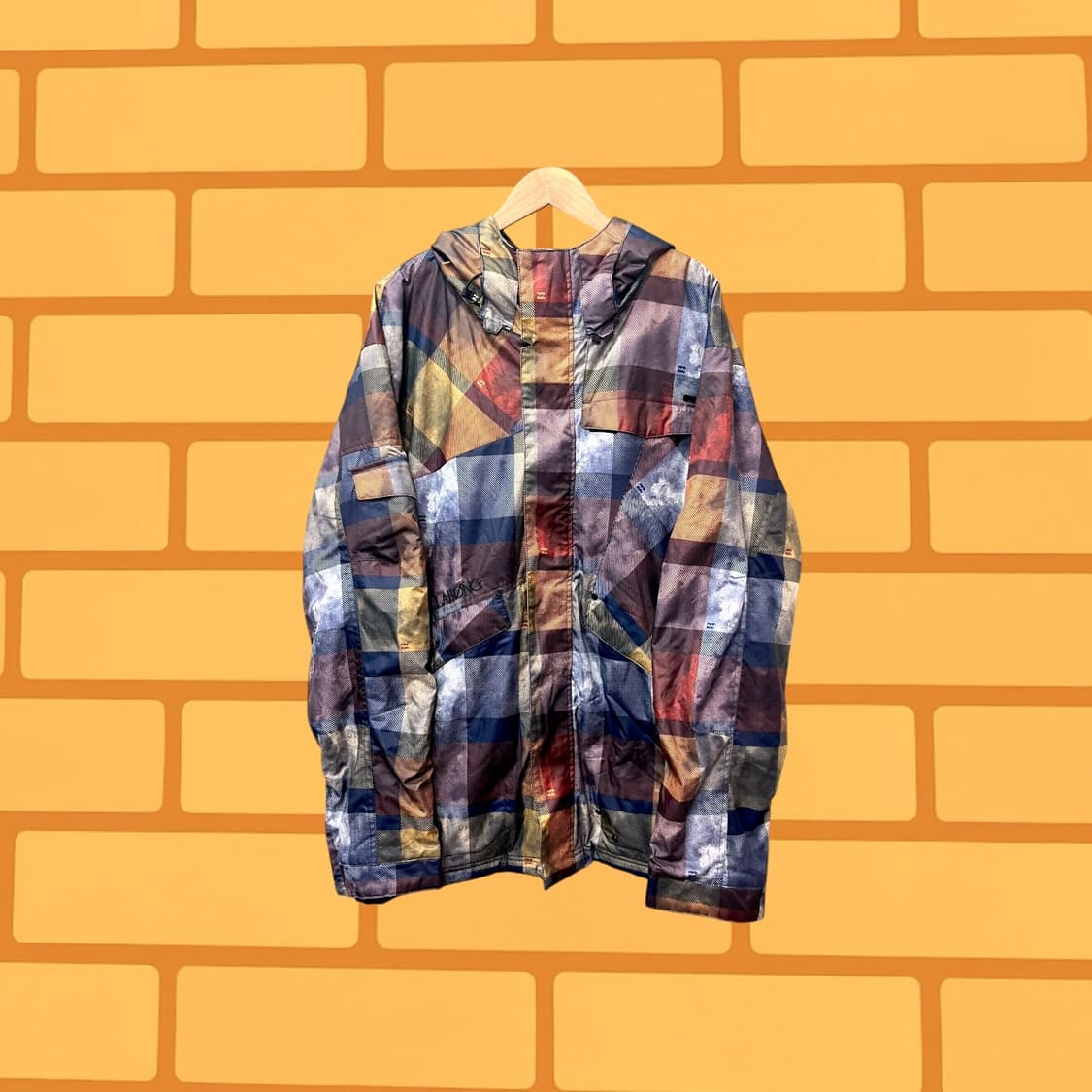 빌라봉 멀티컬러 라이트 다운 자켓 (L) 상품이미지1