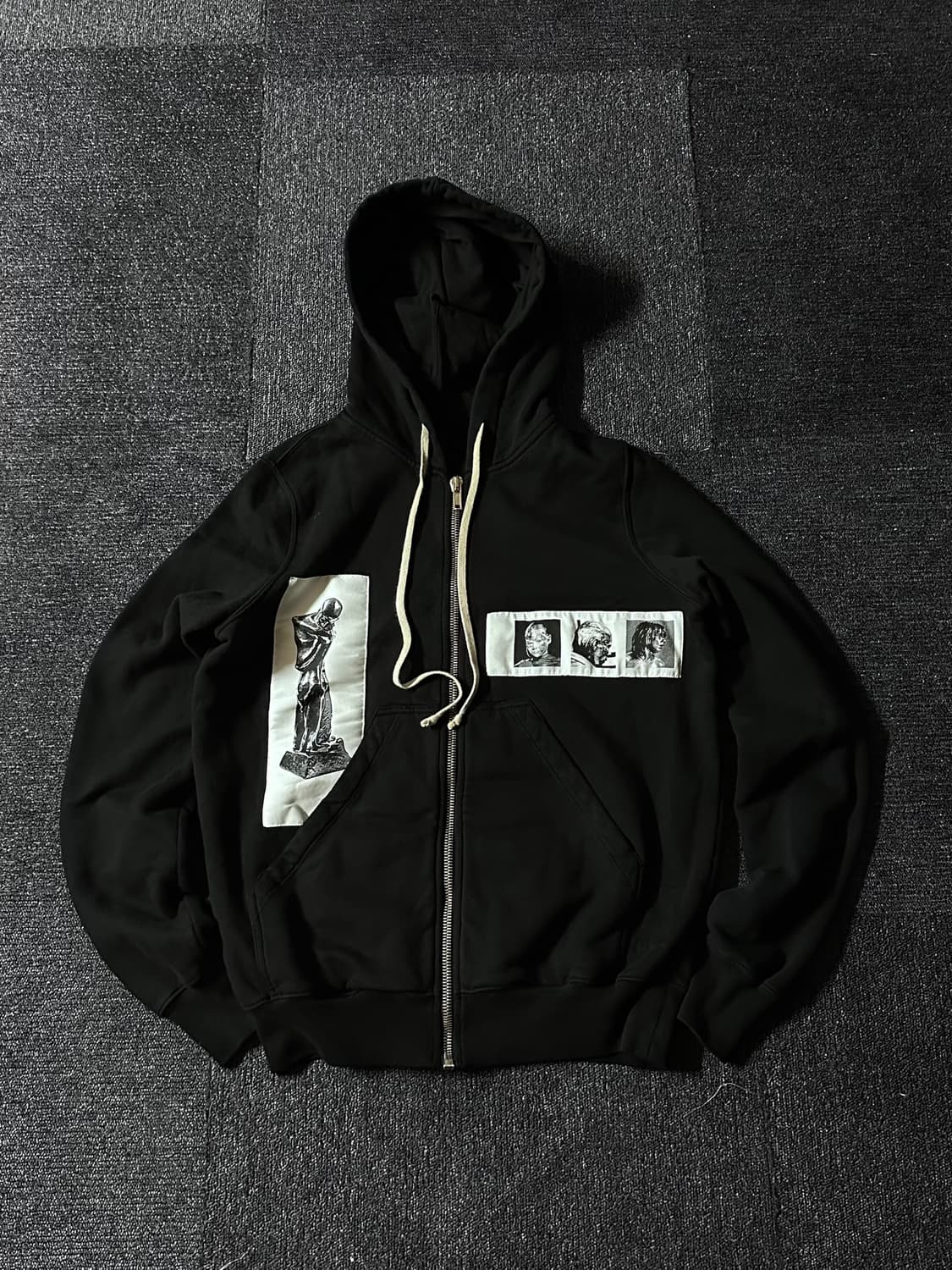 16ss 릭 오웬스 다크섀도우 사이클롭스 patch jason 후드집업 상품이미지4