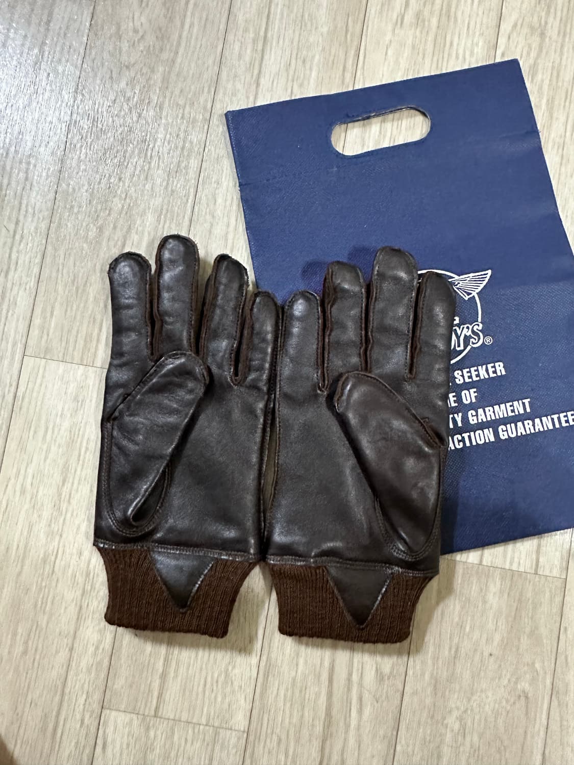 리얼맥코이 A-1 장갑 (9 1/2) 상품이미지2