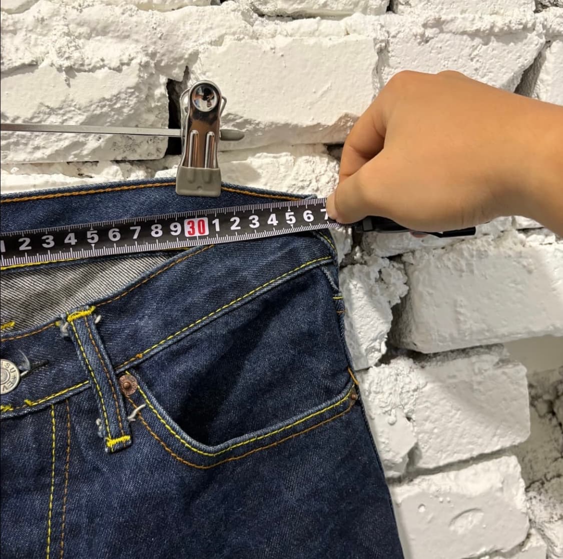 에비수 데님팬츠 (29-30) 상품이미지5