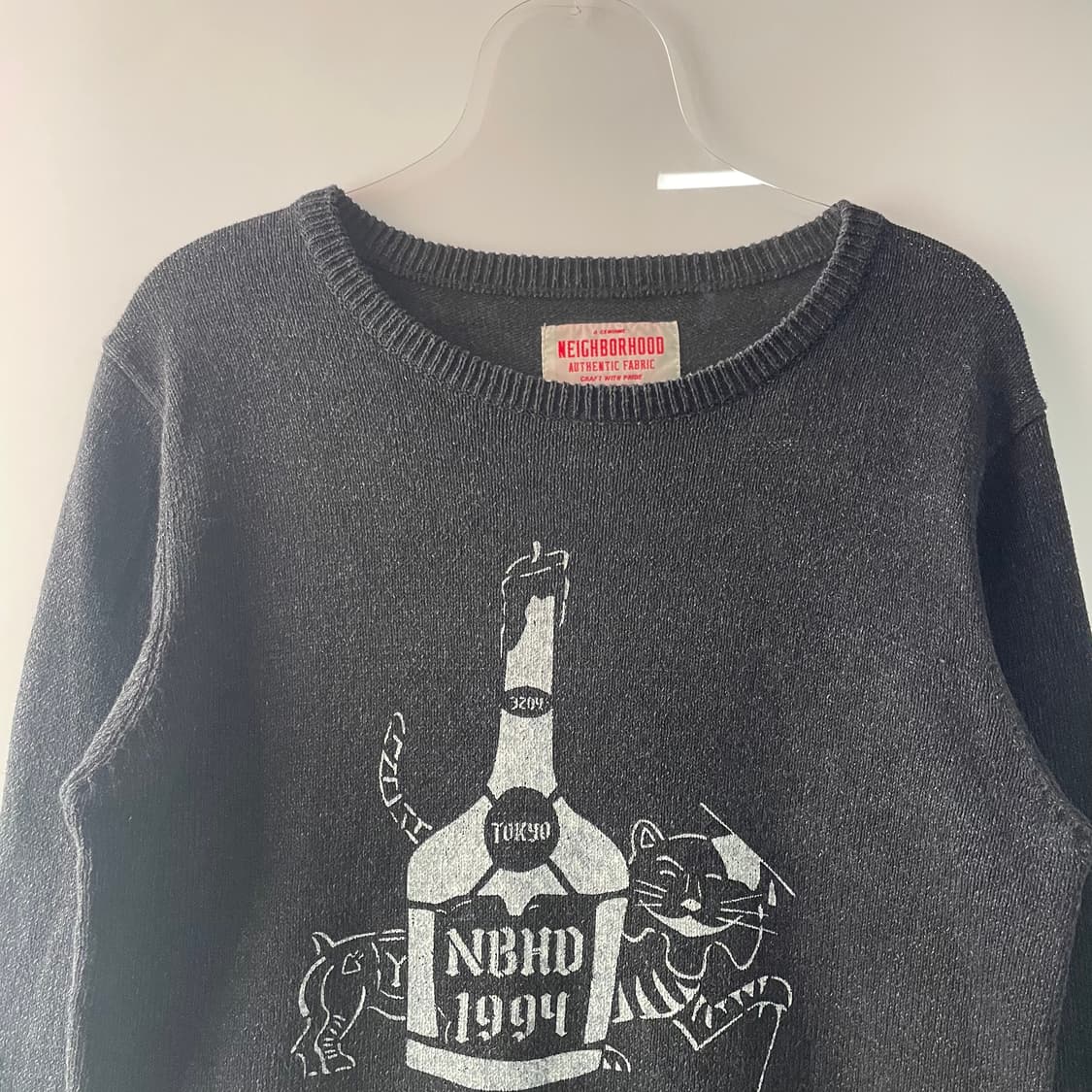 네이버후드 코튼 니트 상품이미지2