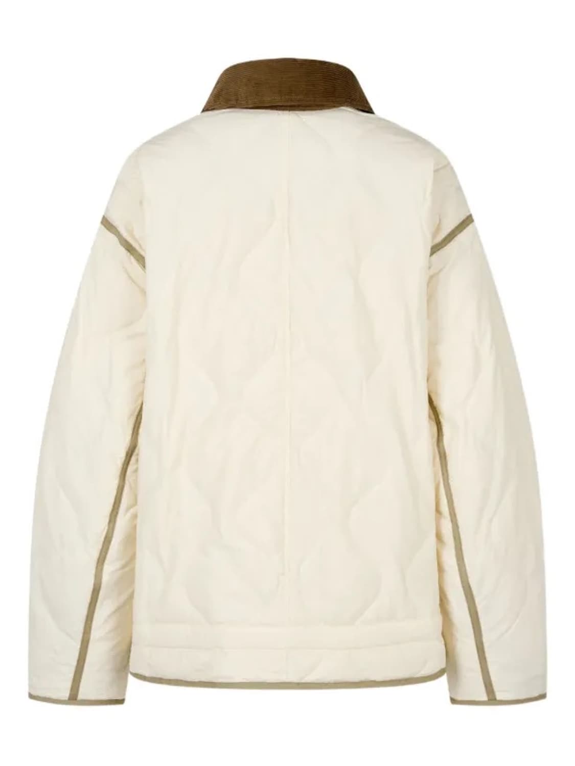 STUDIO TOMBOY  톰보이 아웃포켓 퀼팅 다운점퍼 패딩 크림  상품이미지5