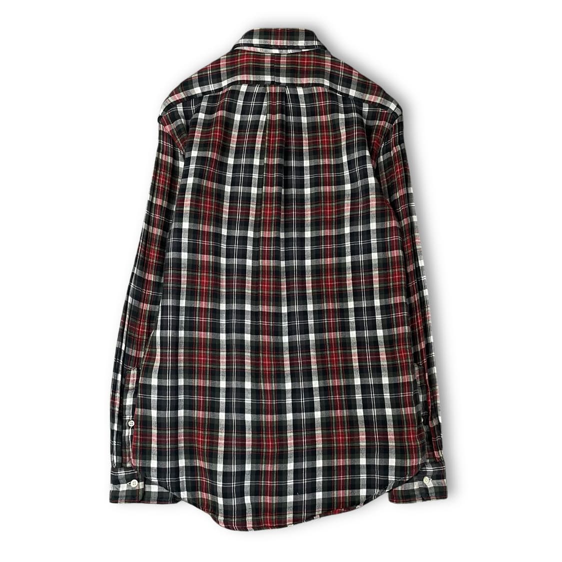 폴로랄프로렌 레드 블랙 멀티 체크 긴팔 셔츠 클래식핏 S 상품이미지3