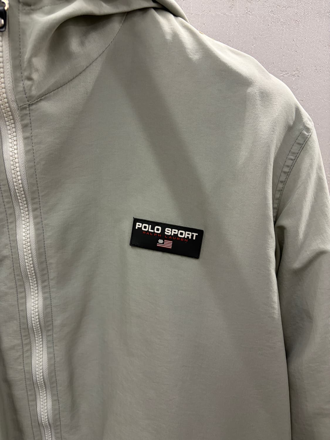 폴로 스포츠 윈드 스토퍼 카키그레이  상품이미지9