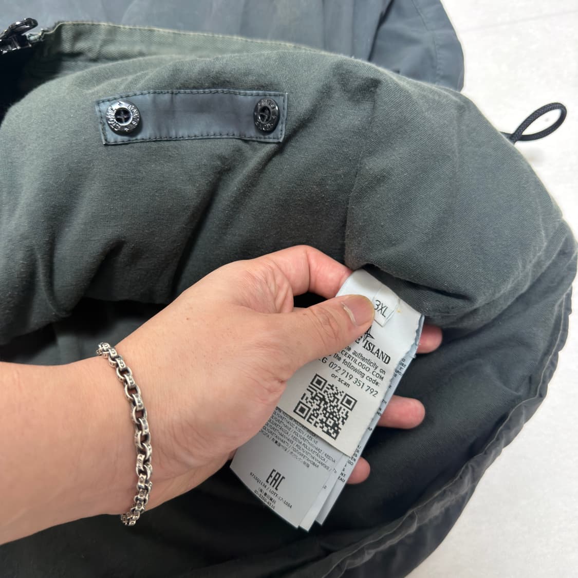 [3XL] 10‘s 스톤아일랜드 무솔라 고마타 야상 자켓 상품이미지5