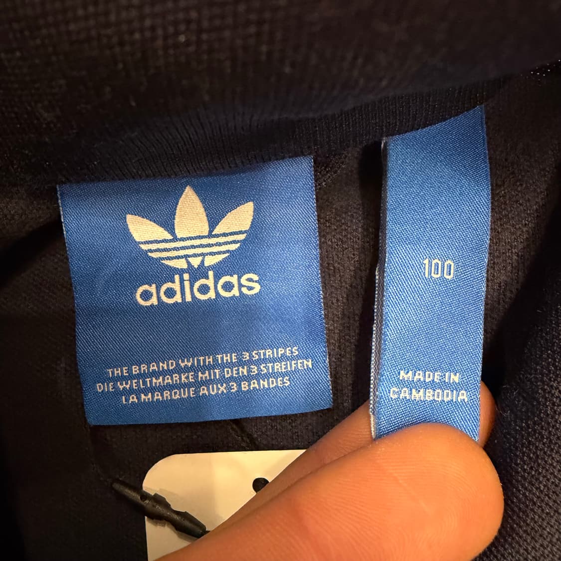 아디다스 베켄바우어 네이비 트랙탑 져지 L 상품이미지7