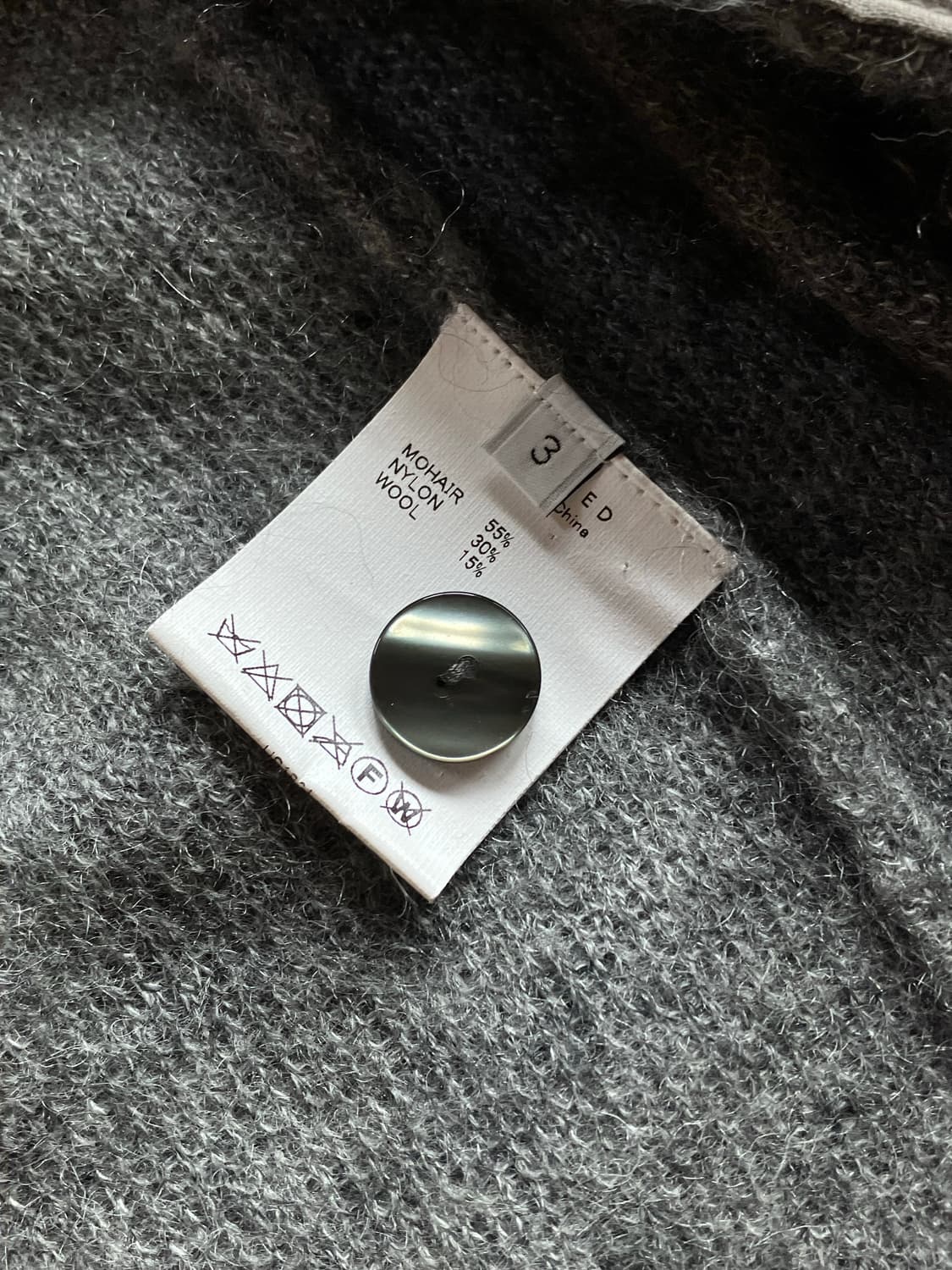 언유즈드 unused 모헤어 가디건 3사이즈 상품이미지7