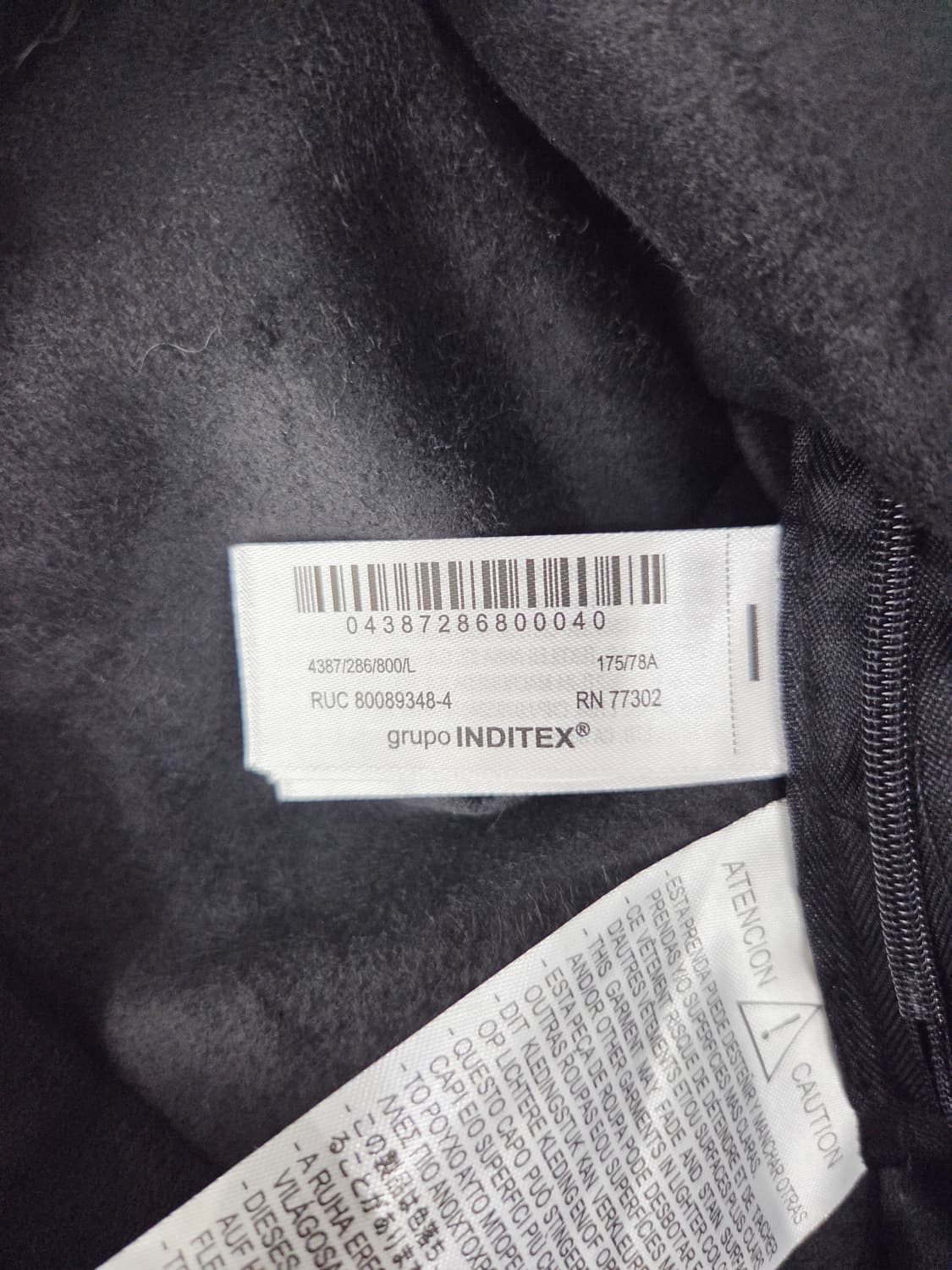 자라 블랙 레더 랩 바지 미니스커트_L 상품이미지7