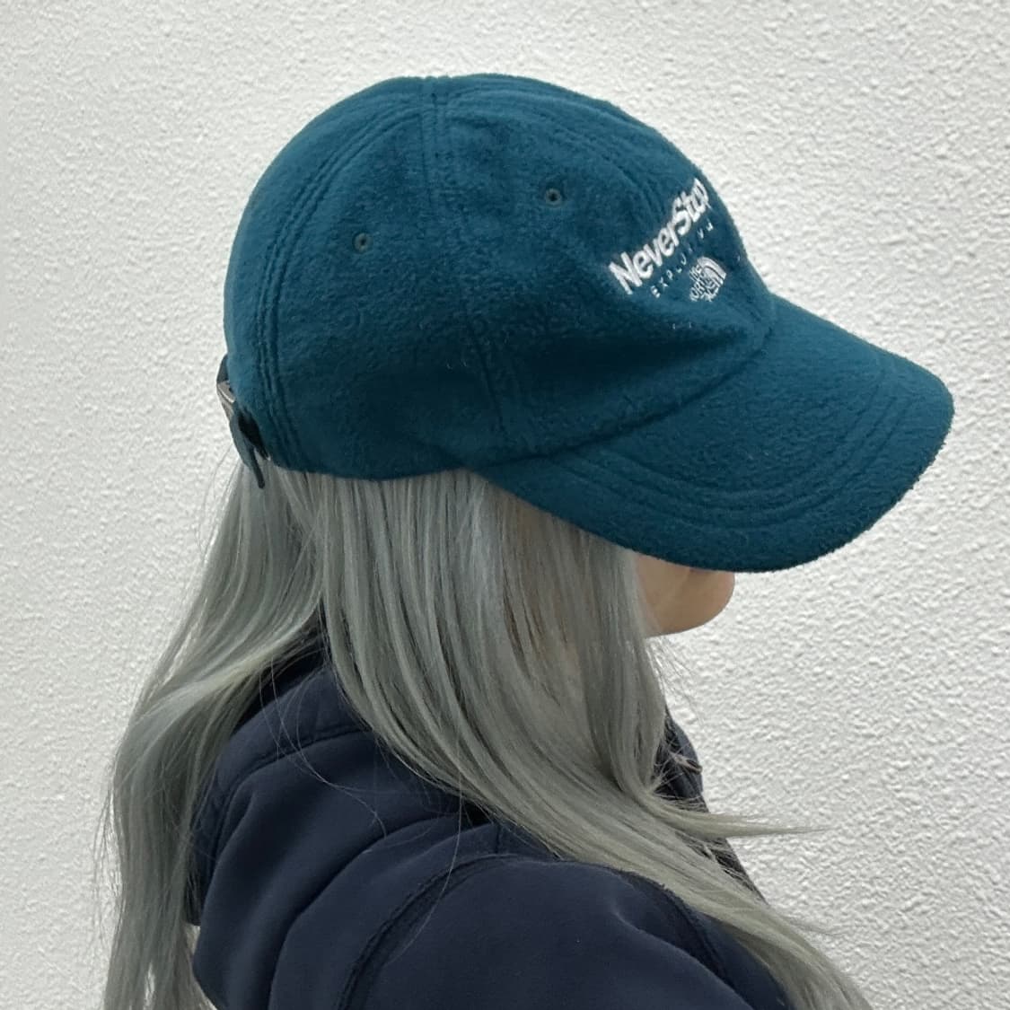 노스페이스 윈터 블루 볼캡 상품이미지2