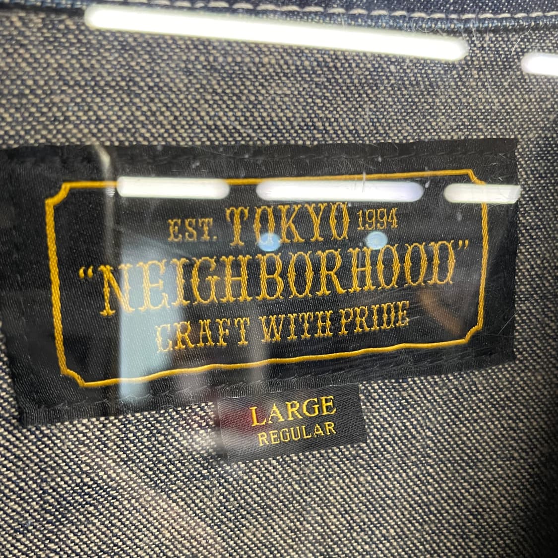 17s 네이버후드 데님 커버올 자켓 상품이미지8